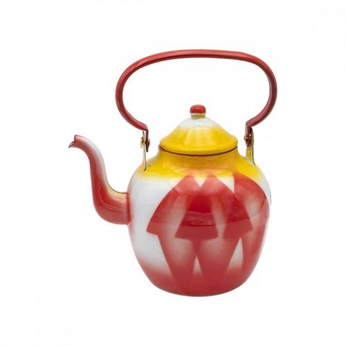 ابريق غضارة احمر