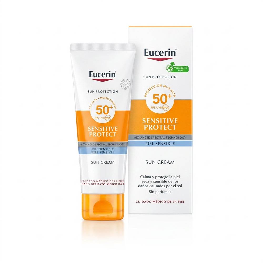 يوسيرين كريم الحماية من الشمس SPF50+ مناسب لجميع انواع البشرة حتى البشرة الحساسة - 50 مل