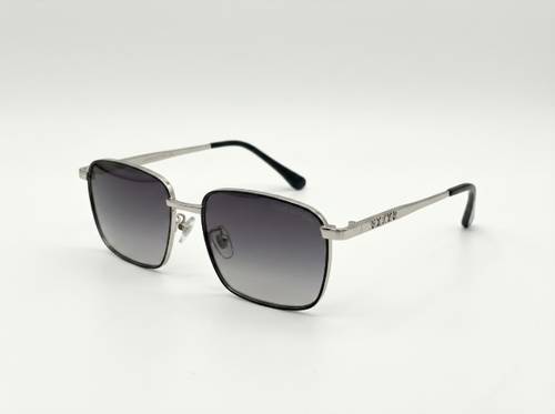 Louis Vuitton Silver Sunglasses with Gray Gradient Lenses