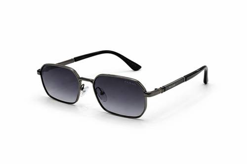 Prada Black Geometric Sunglasses