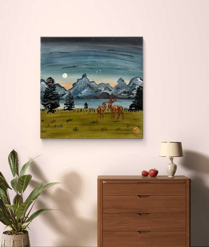 لوحة طبيعةمقاس 60*60