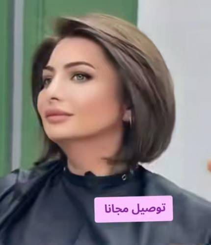 باروكة شعر طبيعي طول 10 انش لون مخصل كثافه متوسطه جذور امامية فروة دانتيل