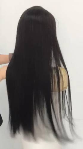 باروكة شعر طبيعي ٢٦ انش كثافة 180% 