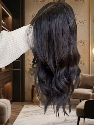 باروكه شعر طبيعي طول ١٦ انش ويفى اسود طبيعى