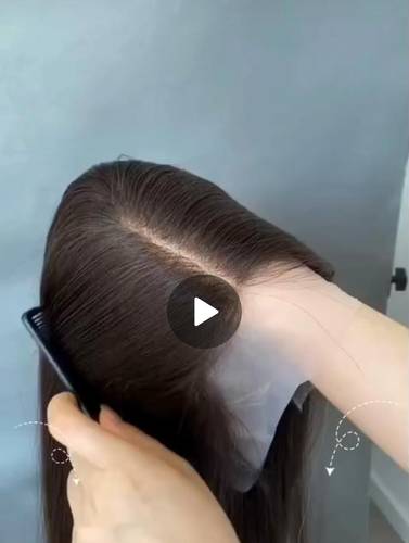 باروكة شعر طبيعي ١٠ انش لون اسود طبيعي مايل للبني فروه تل طبيعي كثافه طبيعيه مقاس سمول جذور أماميه