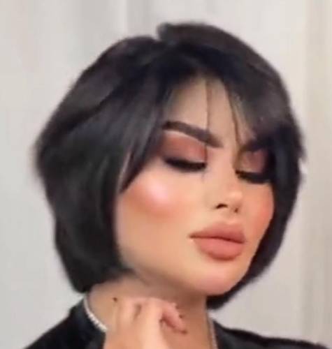 باروكة شعر برازيلي طبيعي طول ١٠ انش لون اسود طبيعي كثافة150 جذور امامية فروة دانتيل