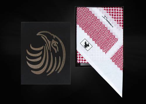 شماغ دورياني احمر SD0R3