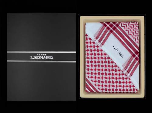 شماغ ليونارد مودرن احمر  LT