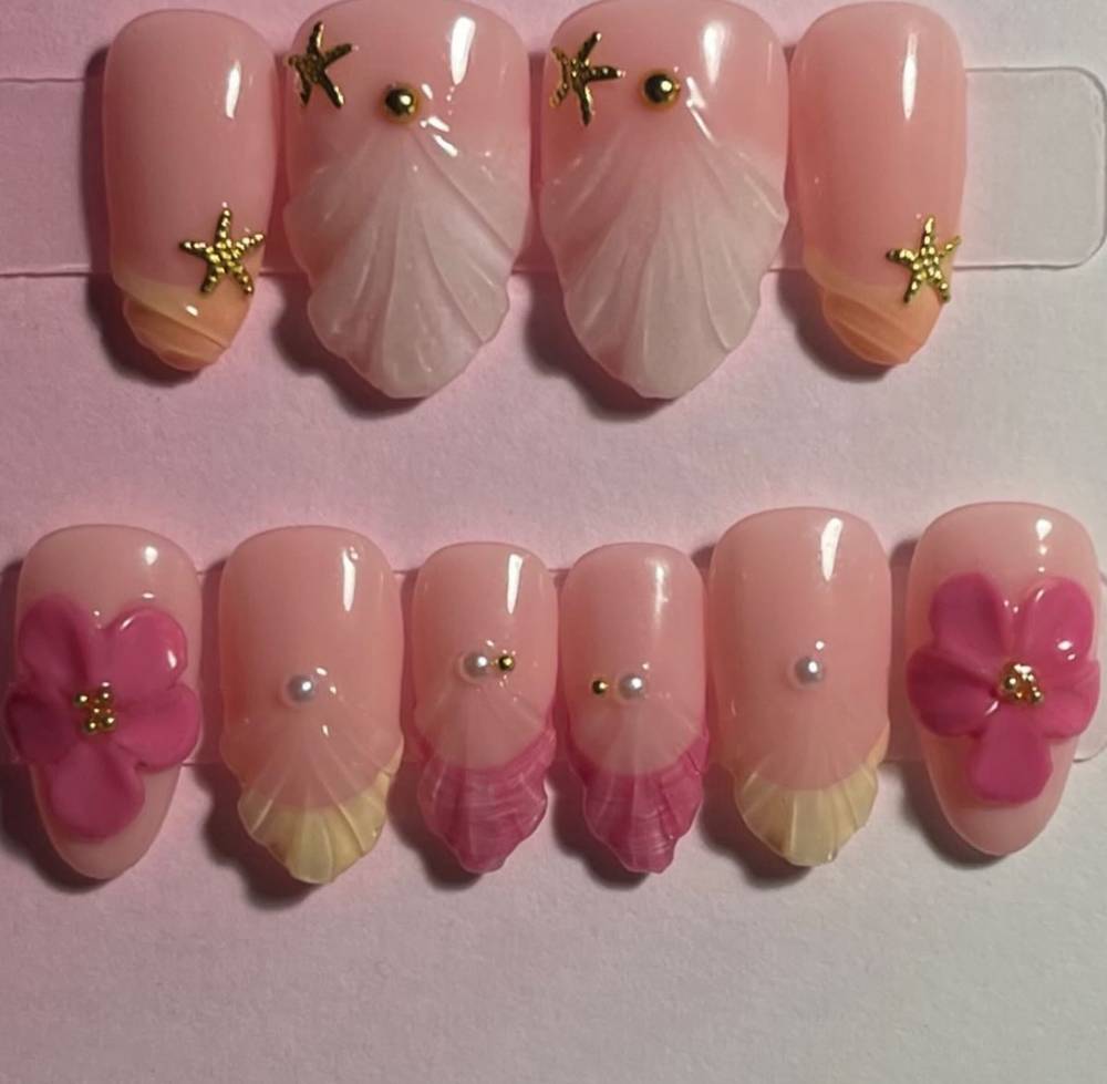 Rose Nails🌺🌺