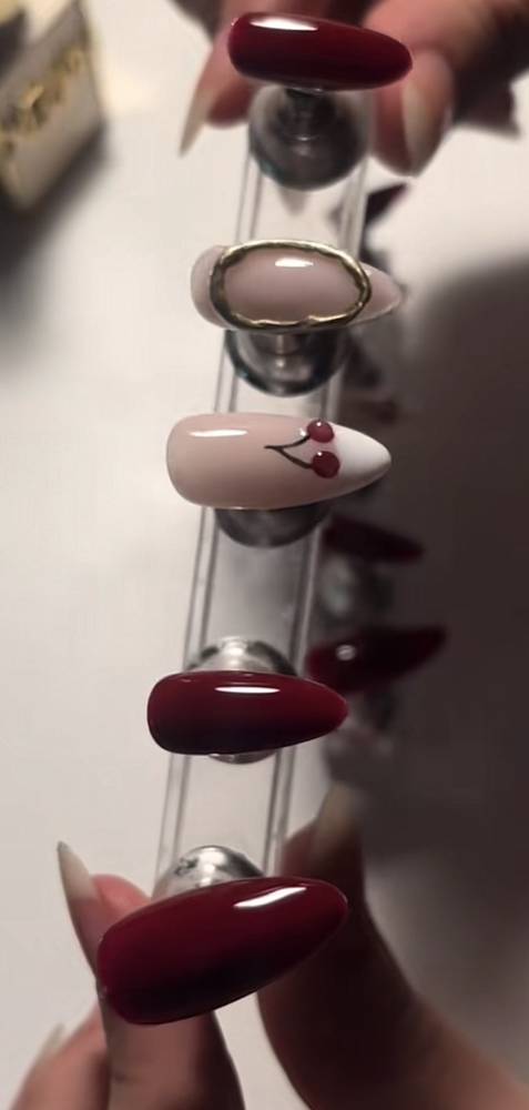 CHERRY NAILS 🍒