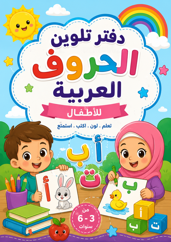 دفتر تعلم اللغه العربية