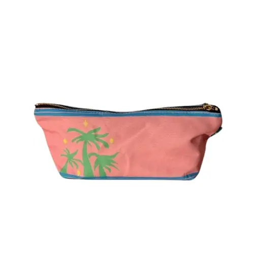 Palm Tree Zip Bag