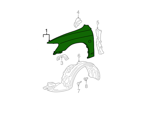 رفرف افالون 2000 - 2004 