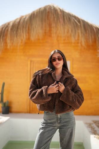 Cloud Jacket In Brown