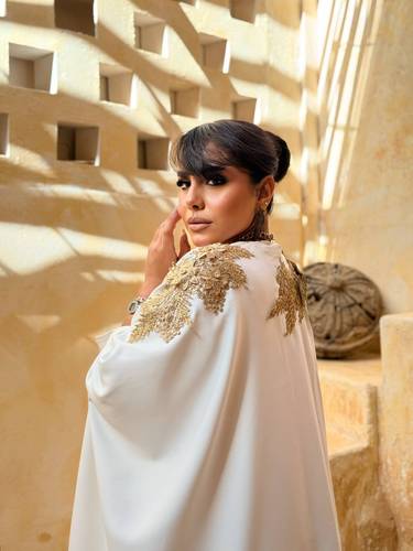 The Najma Bisht In White