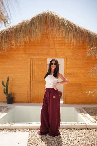 The Corded Wide Leg Pants