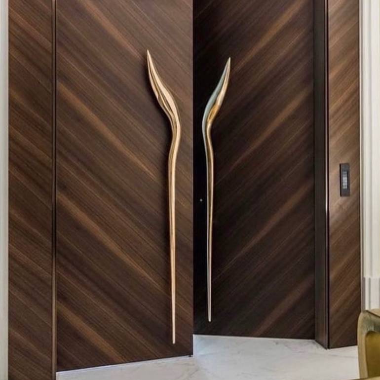 مسكات ابواب خارجي نحاس مقاس متر وعشرين 