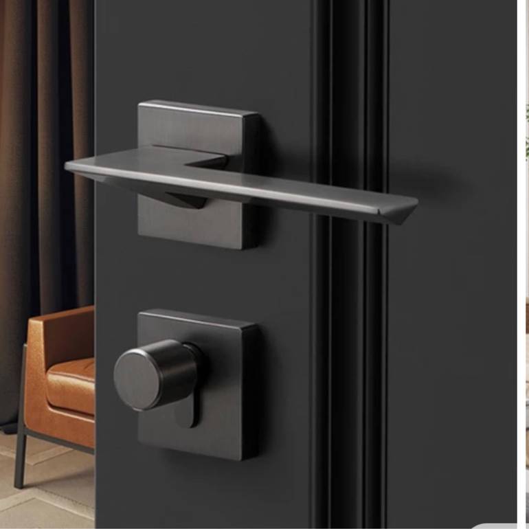 مسكات ابواب اسود مطغي BKL 