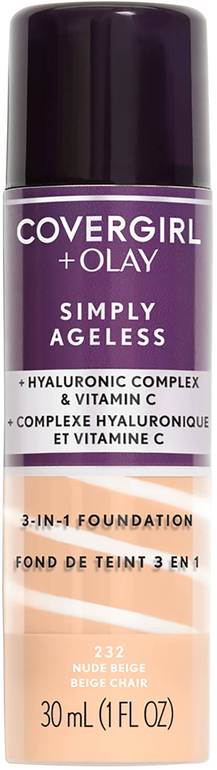 Cover Girl Olay Simply Ageless 3-In-1 Foundation Nude Beige
