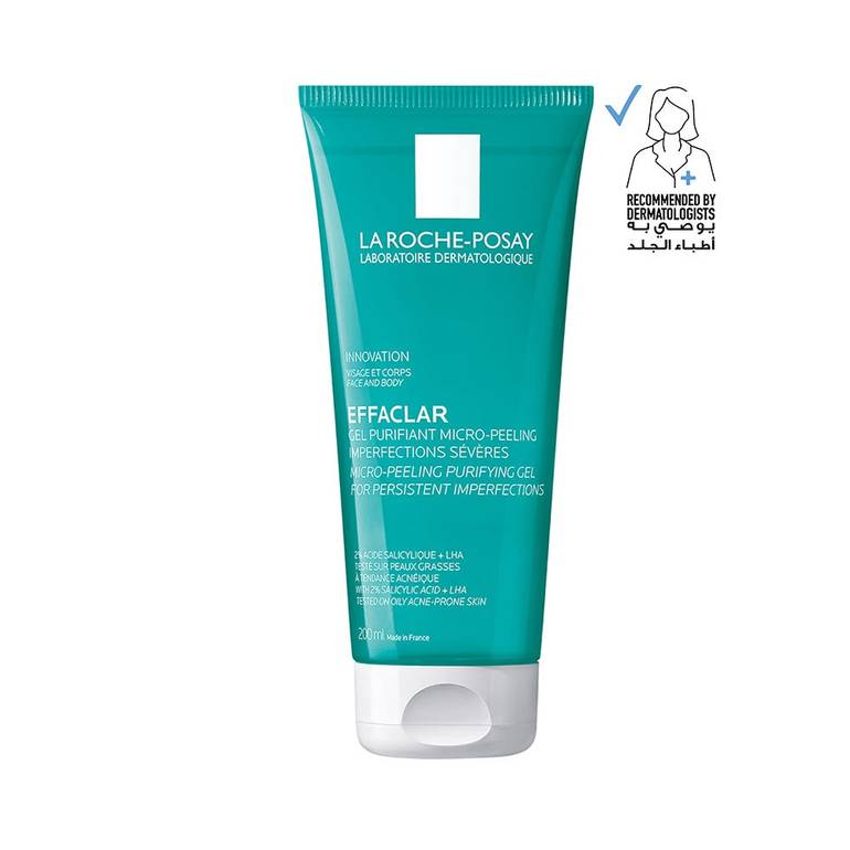 La Roche-Posay Effaclar Micropeeling Cleansing Gel with Salicylic Acid For Oily Skin 200ml