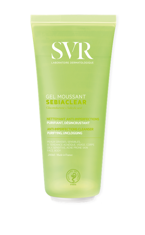 SVR Sebiaclear Gel Moussant 200ml