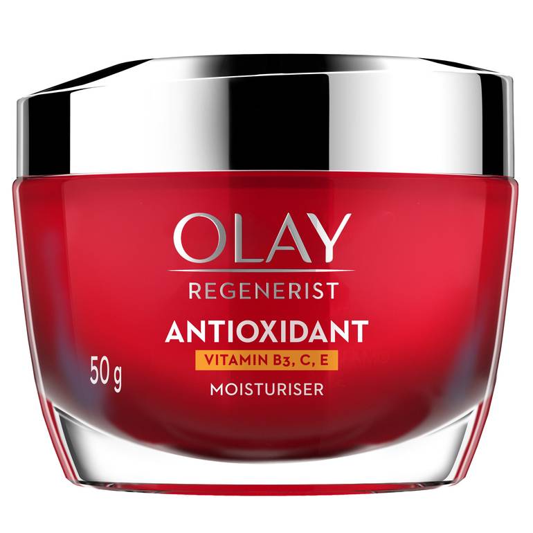 Olay Regenerist Antioxidant Moisturizer with Vitamin C, E, B3 For Smoother Skin 50 gm