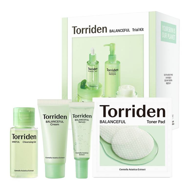 Torriden Balanceful Trial Kit 30ml+6tonerpads+10ml+20ml