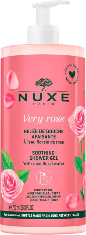 Nuxe Very Rose Shower Gel 750 Ml
