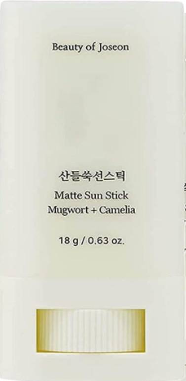 Beauty Of Joseon Matte Sun Stick Mugwort + Camelia SPF 50+