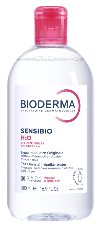 Bioderma Sensibio H2O Micellar Cleanser Solution For Sensitive Skin 500 ml