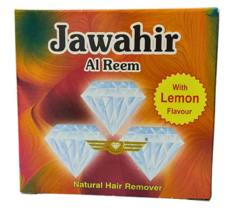 مزيل شعر طبيعي جواهر بالليمون – 500 جم