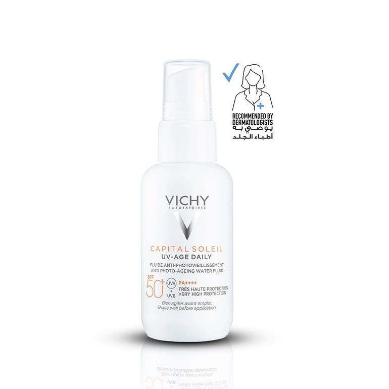 Vichy Capital Soleil UV - Age Daily Anti Ageing Fluid SPF 50+ with Niacinamide 40 ml