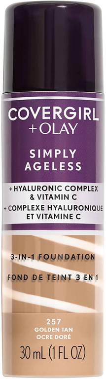 Cover Girl Olay Simply Ageless 3-In-1 Foundation - 257 Golden Tan