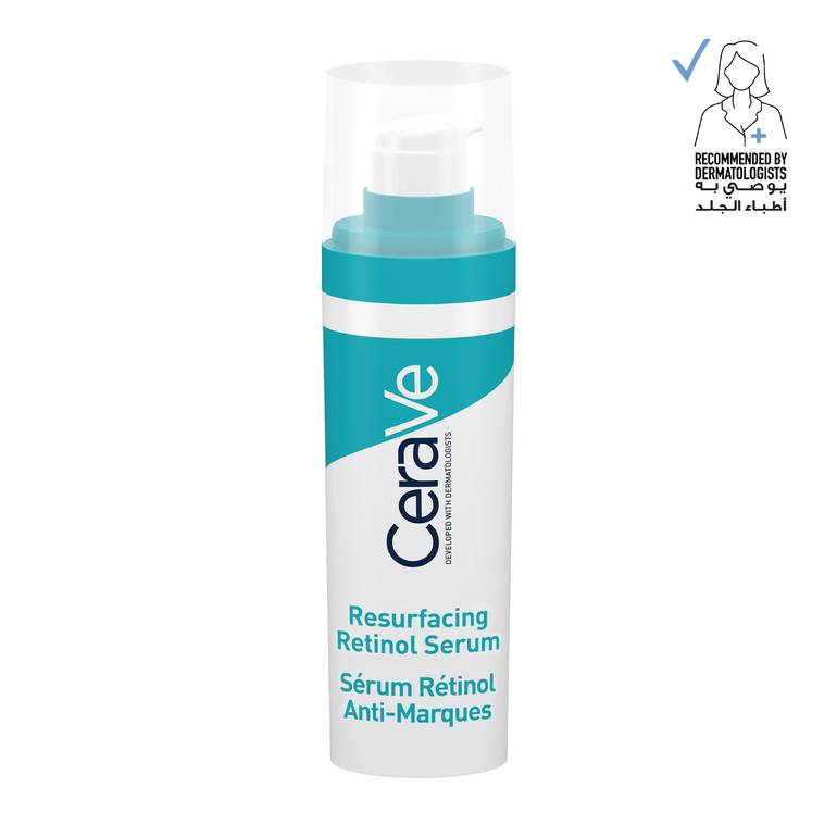 Cerave Resurfacing Retinol Serum To Reduce The Appearance Of Post-Acne Marks And Pores With Retinol, Licorice Root Extract & Niacinamide 30Ml