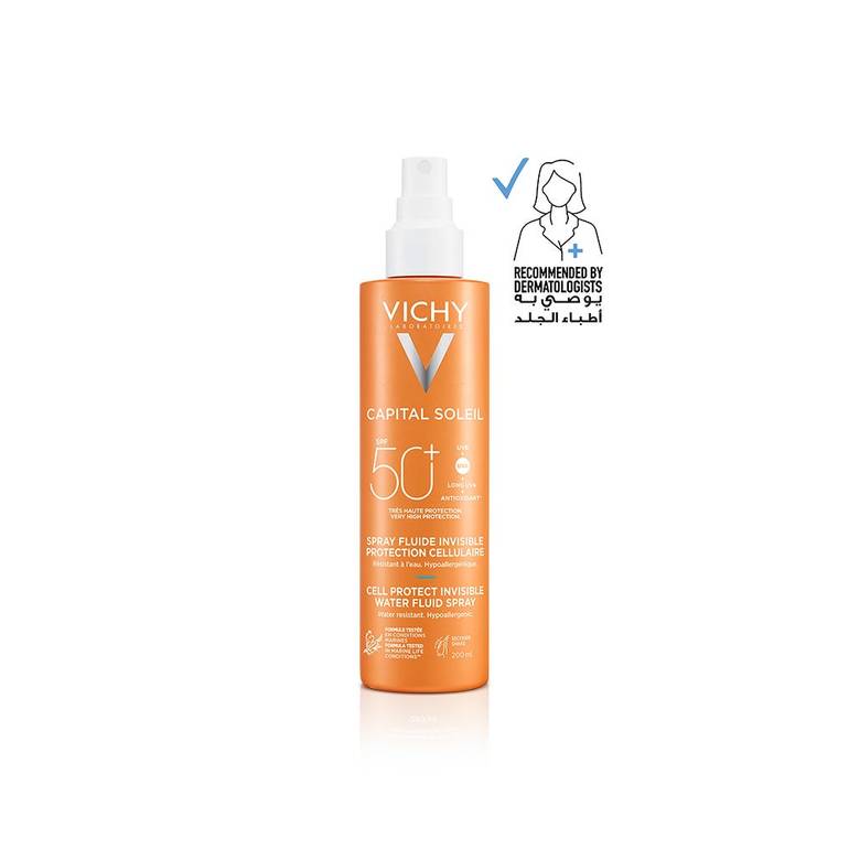 Vichy Capital Soleil Fluid Invisible Protection SPF 50 Spray 200 ml