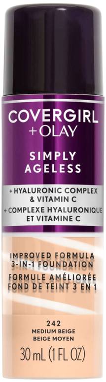 Cover Girl Olay Simply Ageless 3-In-1 Foundation Medium Beige