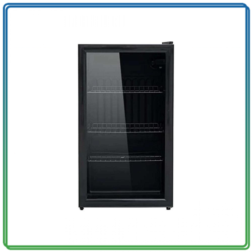 ثلاجة عرض باب واحد, 2.6 قدم , اسود , D160SC22