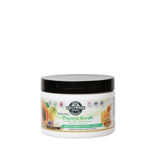 مقشر مفتح للوجه البابايا 315g من هوليود