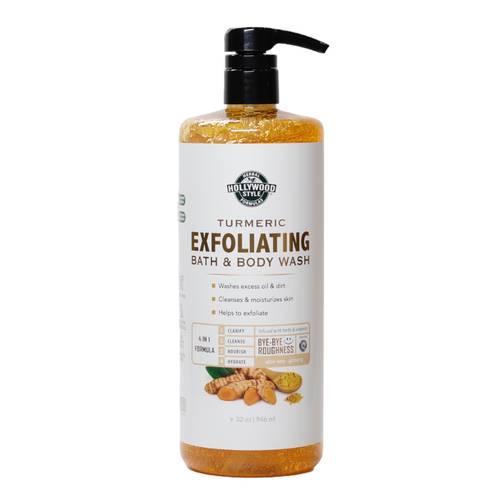  غسول  و تقشير الكركم للجسم  946ml  