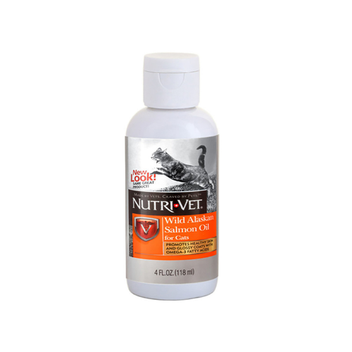 Nutri-Vet Wild Alaskan Salmon Oil Cats 118ml