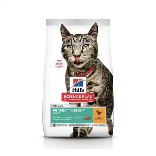 Hill's SP Perfect Weight Adult Cat Dry Food with Chicken2.5Kg