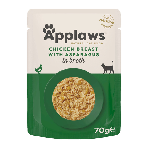 Applaws Chicken Breast with Asparagus 70g