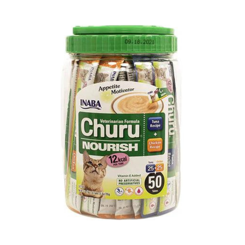 INABA Vetchuru Nourish Tuna & Chicken 50x14g