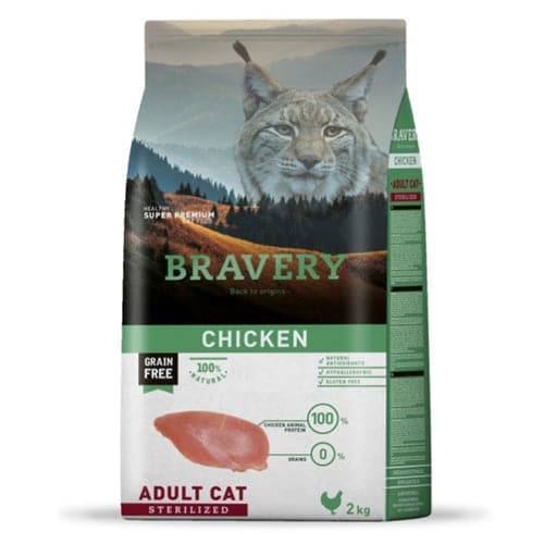 BRAVERY CHICKEN ADULT STERILIZED CATS