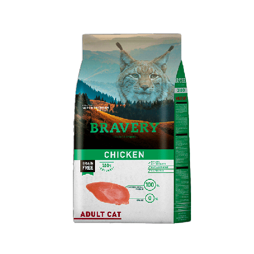 BRAVERY Dry Food CHICKEN FOR ADULT CAT