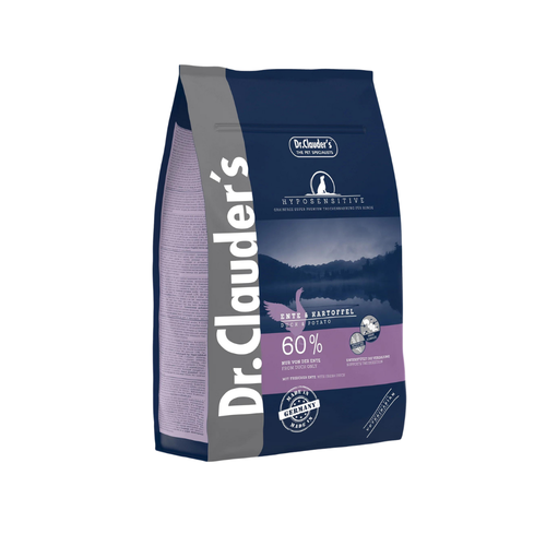 Dr.Clauder Hyposensitive Duck & Potatoes Favour Dry Food for mini breed dogs with sensitive digestive systems