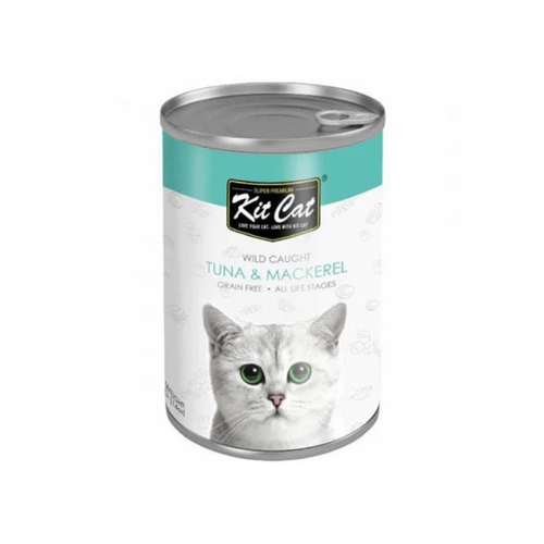 Kit Cat Atlantic Tuna With Mackerel 400g