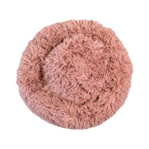 Feline Go Ponchik circular bed for cats and dogs, Pink colour