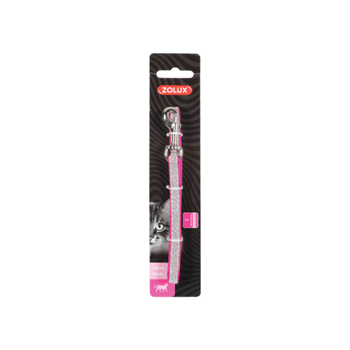 Zolux Shiny Nylon Regular Leash Rose