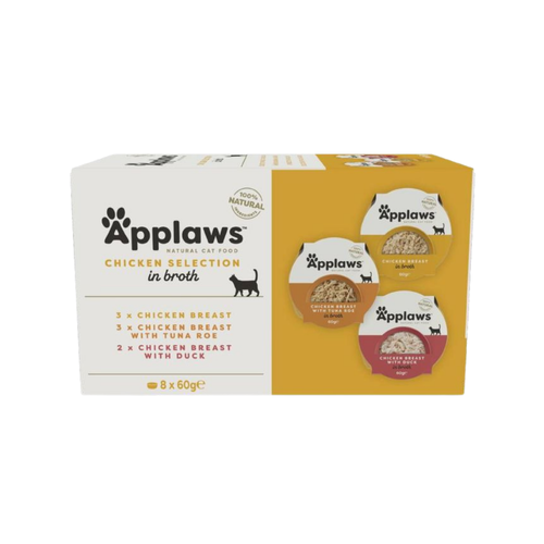 Applaws Cat Multipack Chicken Selection 8x60g